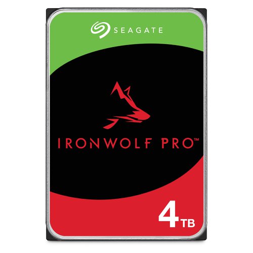 Seagate IronWolf Pro 72 4TB SATA 3.5 Inch 7200RPM Internal Hard Drive