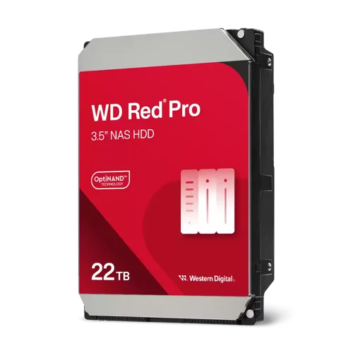 Western Digital Red Pro 22TB SATA 3.5 Inch Internal Hard Drive