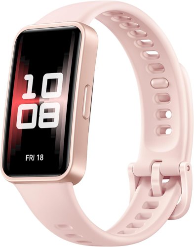 Huawei Band 9 1.47 Inch AMOLED Fitness Tracker Charm Pink Fluoroelastomer Strap