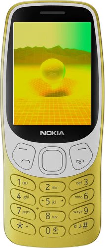 Nokia 3210 TA-1618 2.4 Inch 4G Dual SIM 64MB RAM 128MB Storage Y2K Gold Mobile Phone