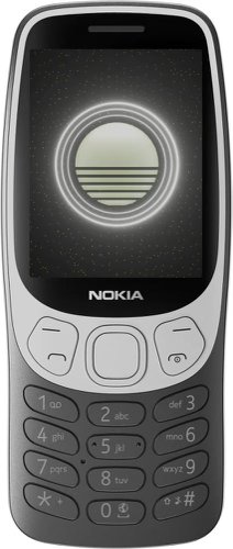 Nokia 3210 TA-1618 2.4 Inch 4G Dual SIM 64MB RAM 128MB Storage Grunge Black Mobile Phone