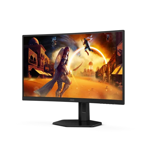 AOC G4 27 Inch 2560 x 1440 Pixels Quad HD Fast VA Panel Adaptive Sync HDMI DisplayPort Curved Monitor