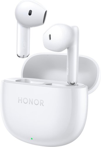 Honor X6 Bluetooth Wireless White Earbuds with Charging Case