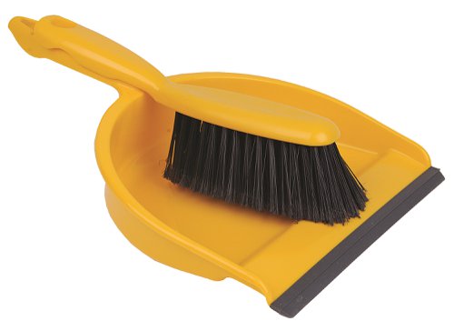 Dustpan & Brush Set Yellow - 0906067