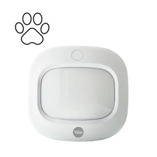 Yale Pet Friendly Motion Detector - Wireless; 200 Range; Intruder and Sync Alarm Accessory