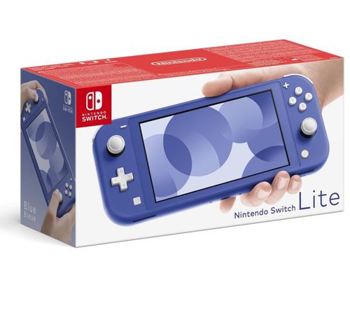 Nintendo Switch Lite 5.5 Inch Touchscreen 32GB Blue Portable Game Console