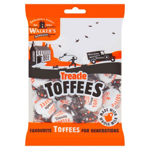 Walkers Treacle Toffees (Bag 150g) - 0401385