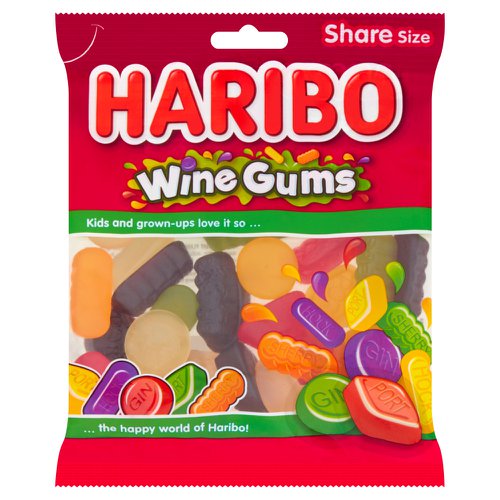 Haribo Wine Gums (Pack 160g) - 0401380