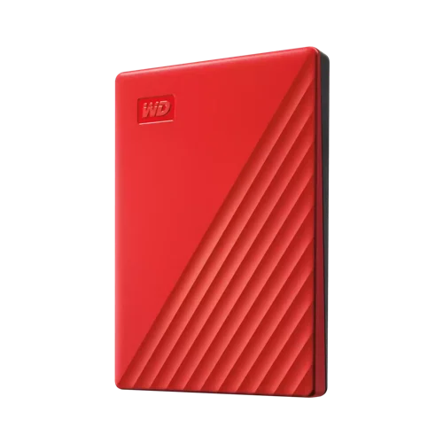 Western Digital My Passport 2TB USB-C Red External Solid State Drive