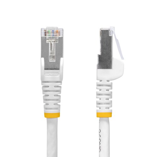 StarTech.com 0.5m White CAT8 LSZH Ethernet Cable