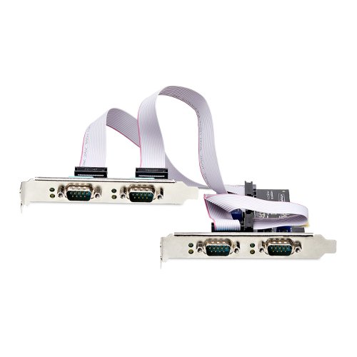 Startech.com 4 Port Serial PCIe Card Quad Port PCI Express to RS232/RS422/RS485