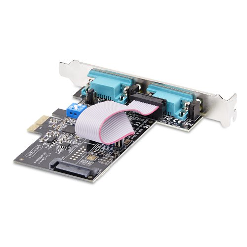 Startech.com 2 Port Serial PCIe Card Dual Port PCI Express to RS232/RS422/RS485