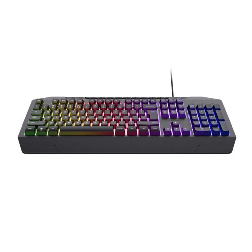 Trust GXT 836 Evocx USB QWERTY UK English Illuminated Gaming Keyboard