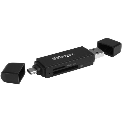 Startech.com USB Card Reader USB-C USB-A SDMicro SDMMC