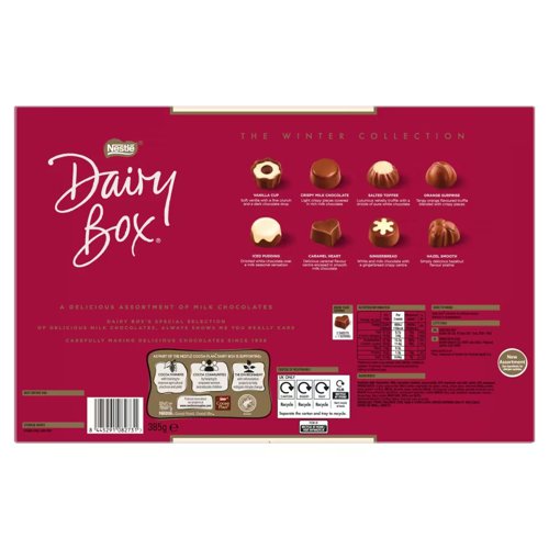 Dairy Box Chocolates Xmas Collection Box (Pack 385g) - 12576264