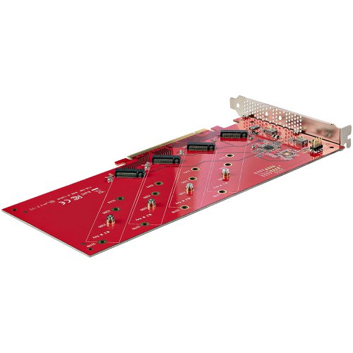 Startech.com Quad M.2 PCIe  Adaptor Card PCIe x16 to Quad NVME