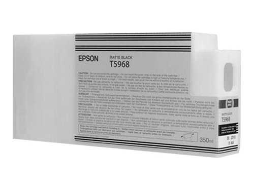 Epson T5968 Matte Black Ink Cartridge 350ml - C13T59680N