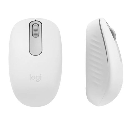 Logitech M196 1000 DPI Wireless Bluetooth Optical Off White Mouse