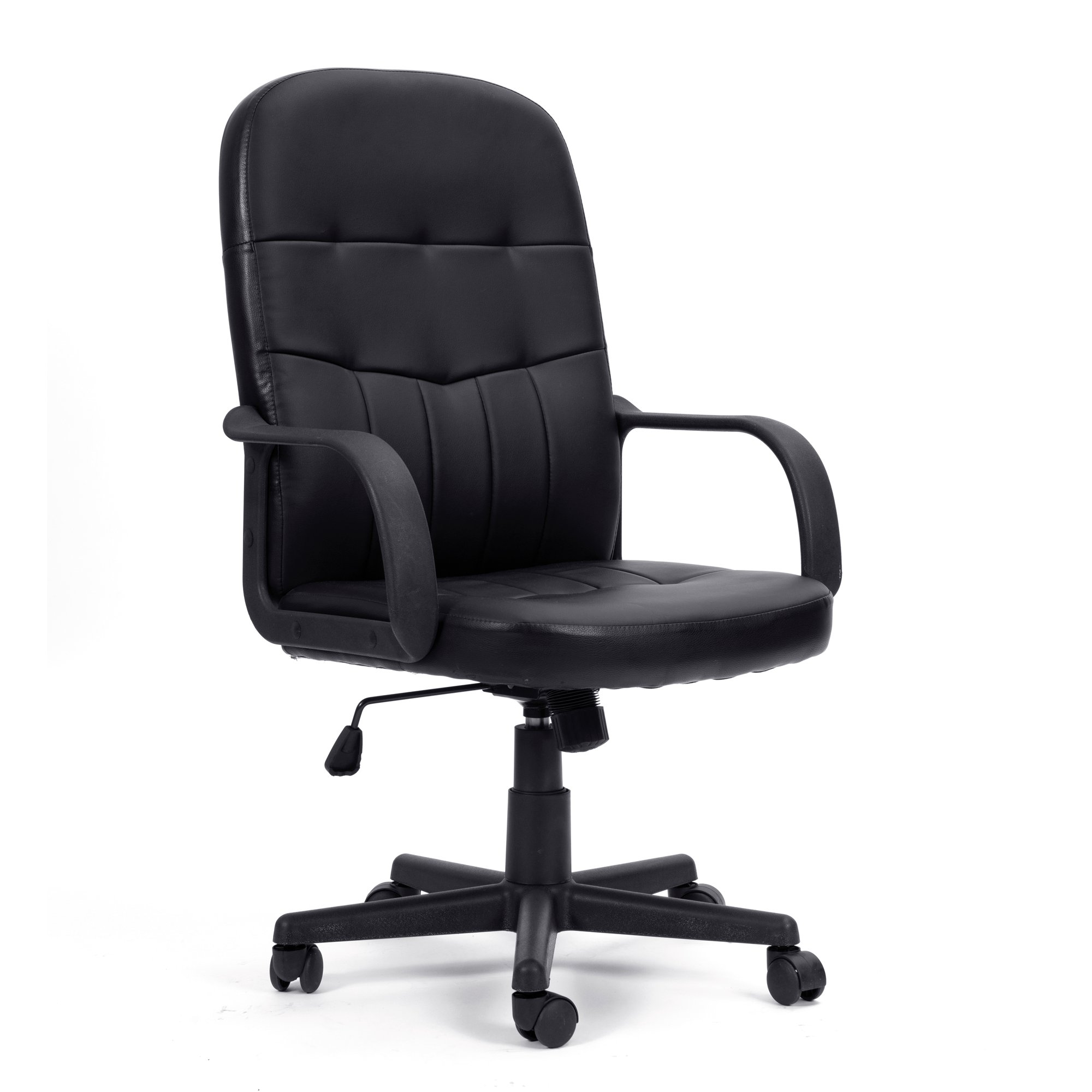 Nautilus Designs Orion High Back Bonded Leather Executive Office Chair With Inte