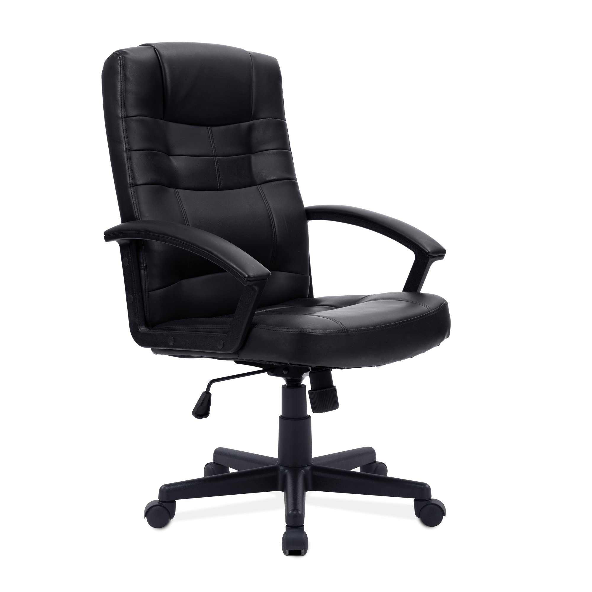 Nautilus Designs Darwin High Back Leather Effect Executive Office Chair With Int
