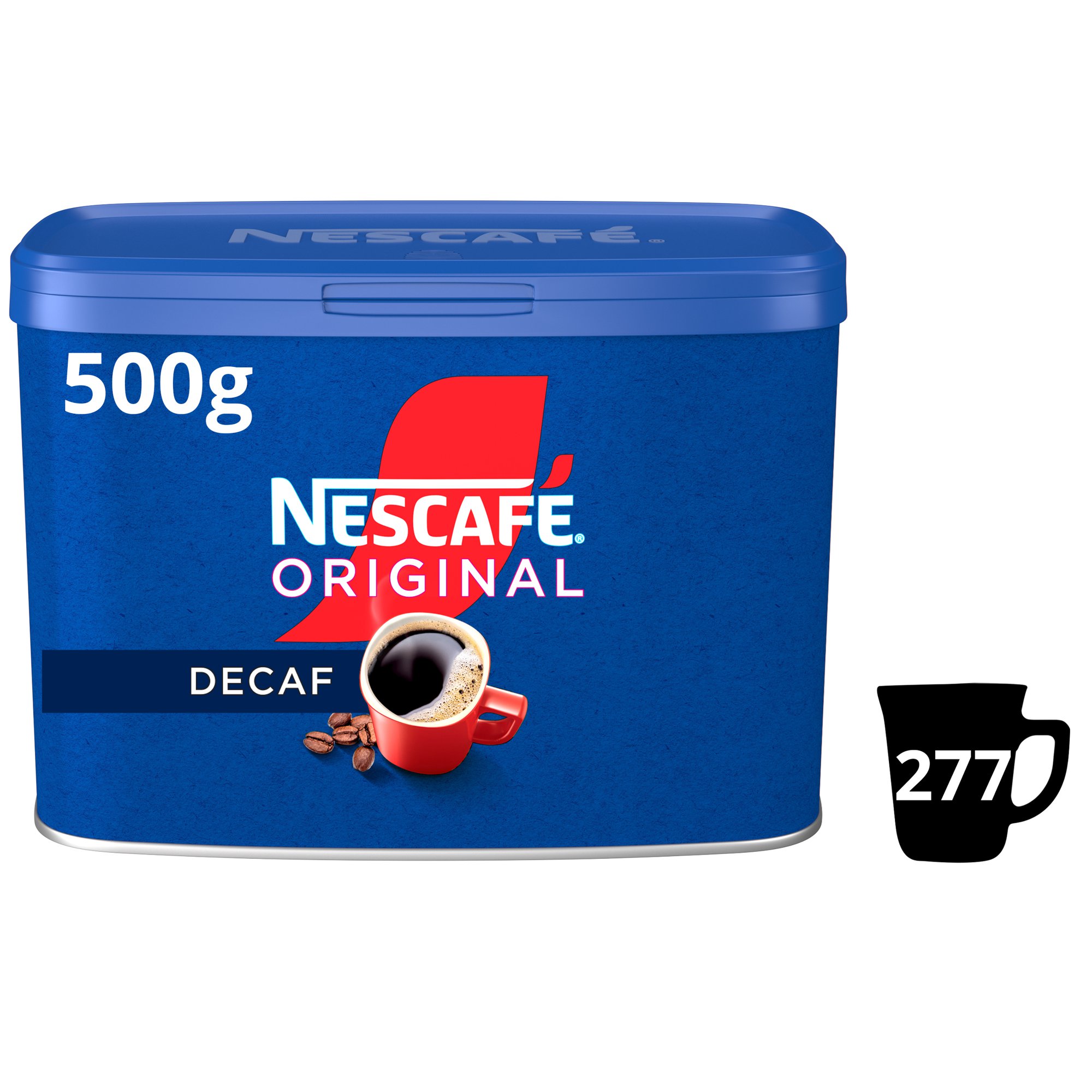 Nescafe Original Decaf. 500g - Single Tin