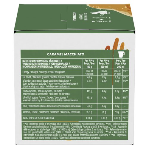 STARBUCKS by Nescafe Dolce Gusto Caramel Macchiato Coffee 12 Capsules (Pack 3) - 12397694