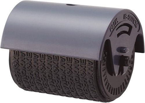 Plus By Pentel Camouflage Self-Inking Roller Stamp Refill Black 38090