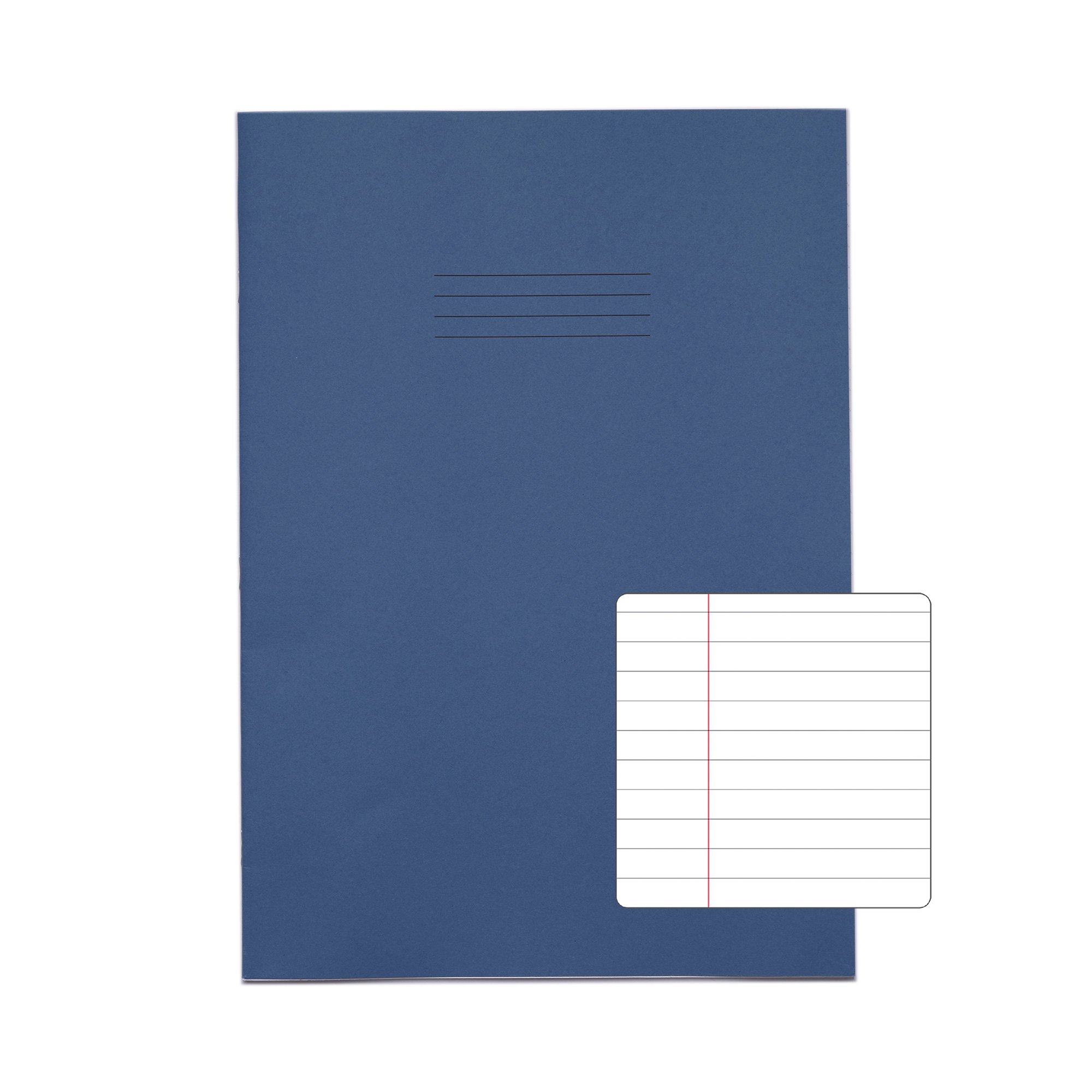 RHINO 13 x 9 Oversized Exercise Book 48 Page, Yellow, F8M (Pack of 50)