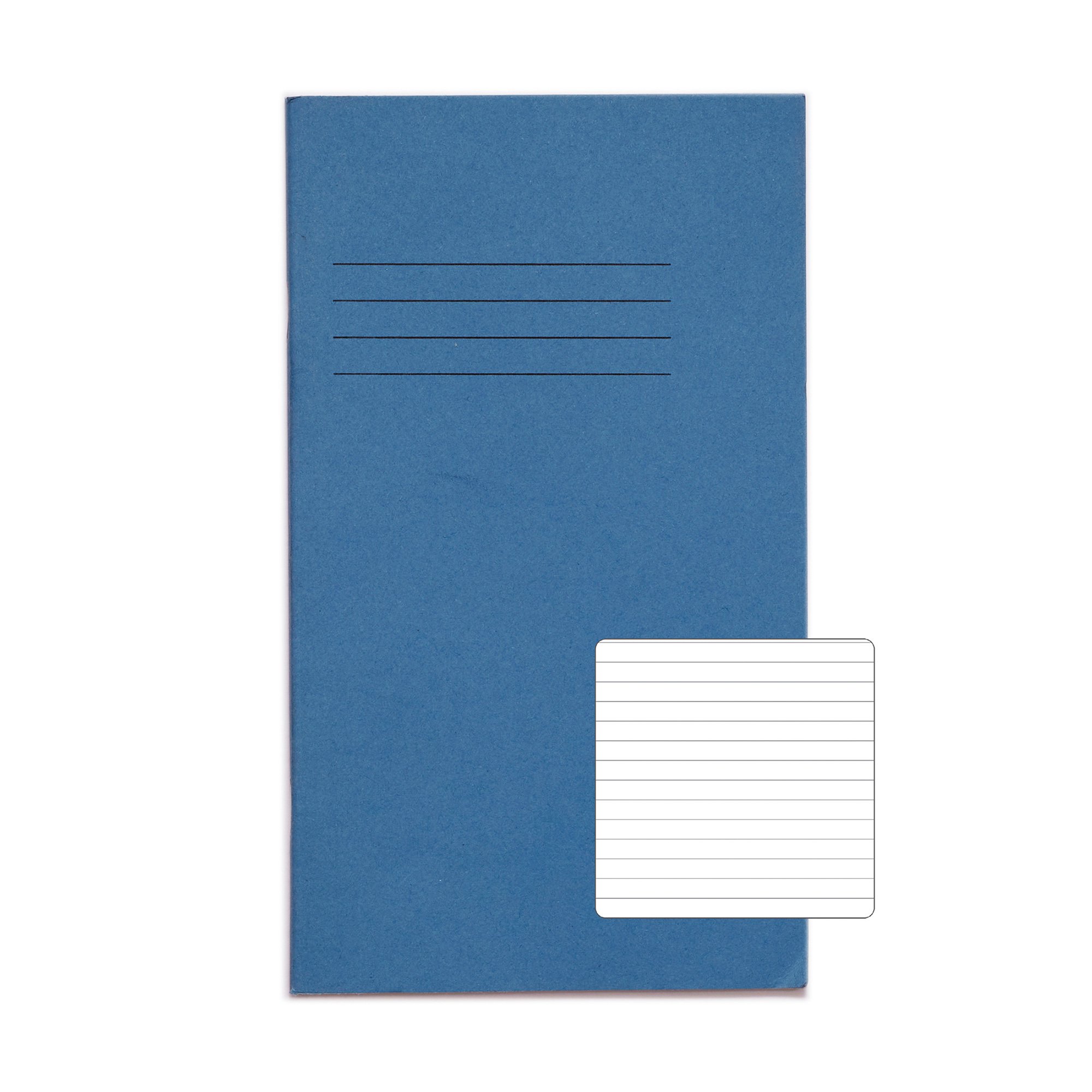 RHINO 200 x 120 Exercise Book 80 Page, Dark Blue, F8 (Pack of 10)
