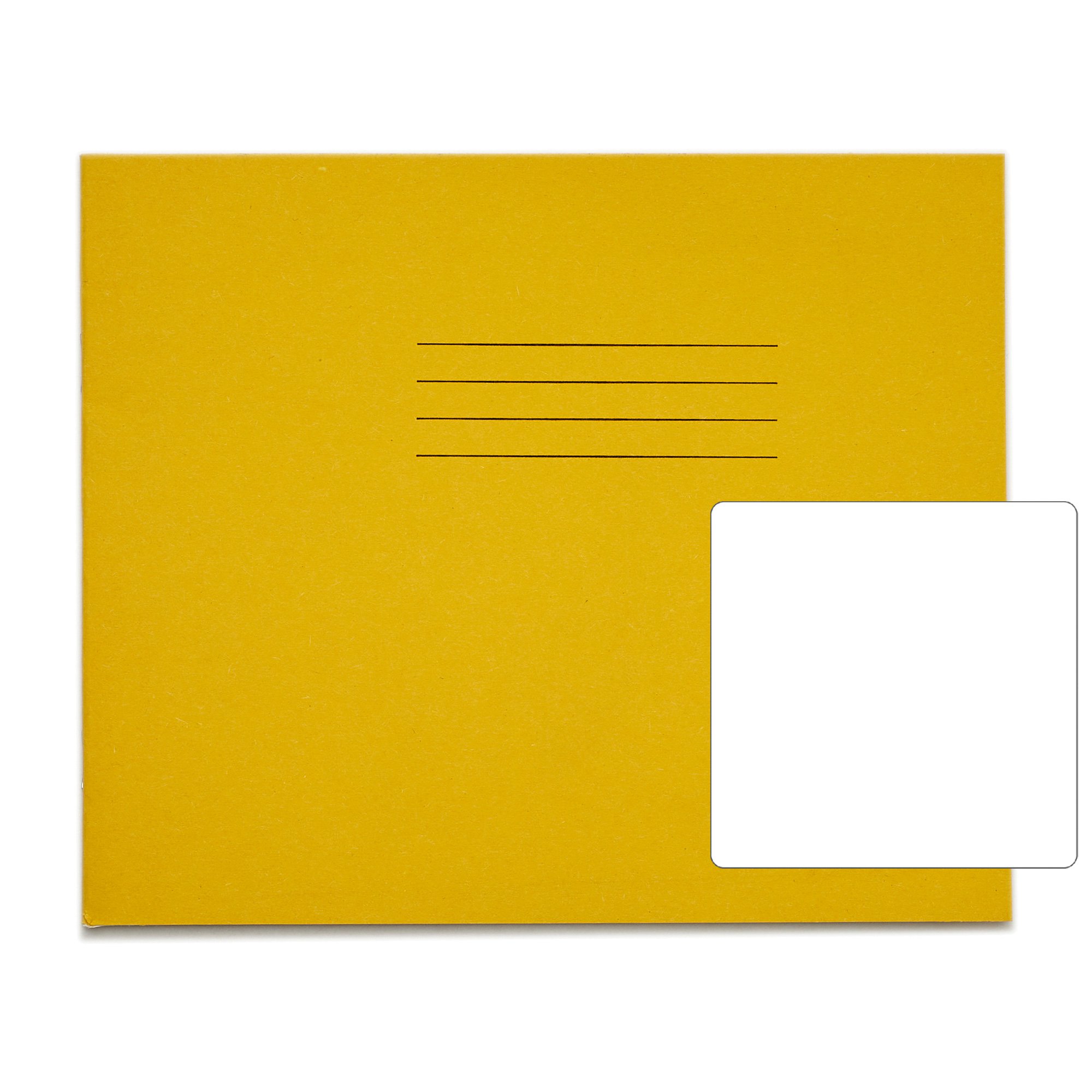 RHINO 6.5 x 8 Exercise Book 40 Page, Yellow, B (Pack of 100)