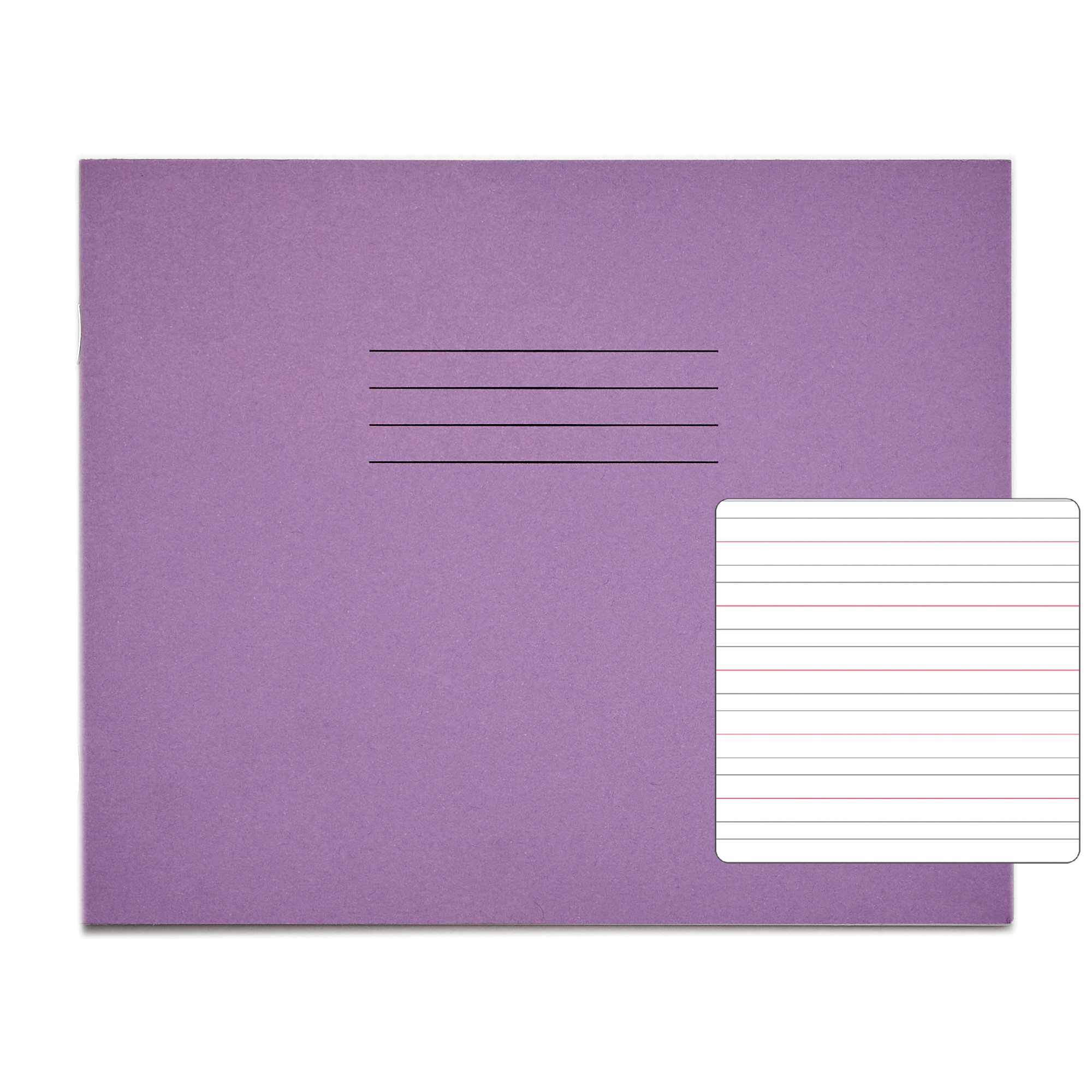 RHINO 6 x 8 Learn to Write Book 32 Page, Red, Wide-Ruled LTW6B:20R (Pack of 100)