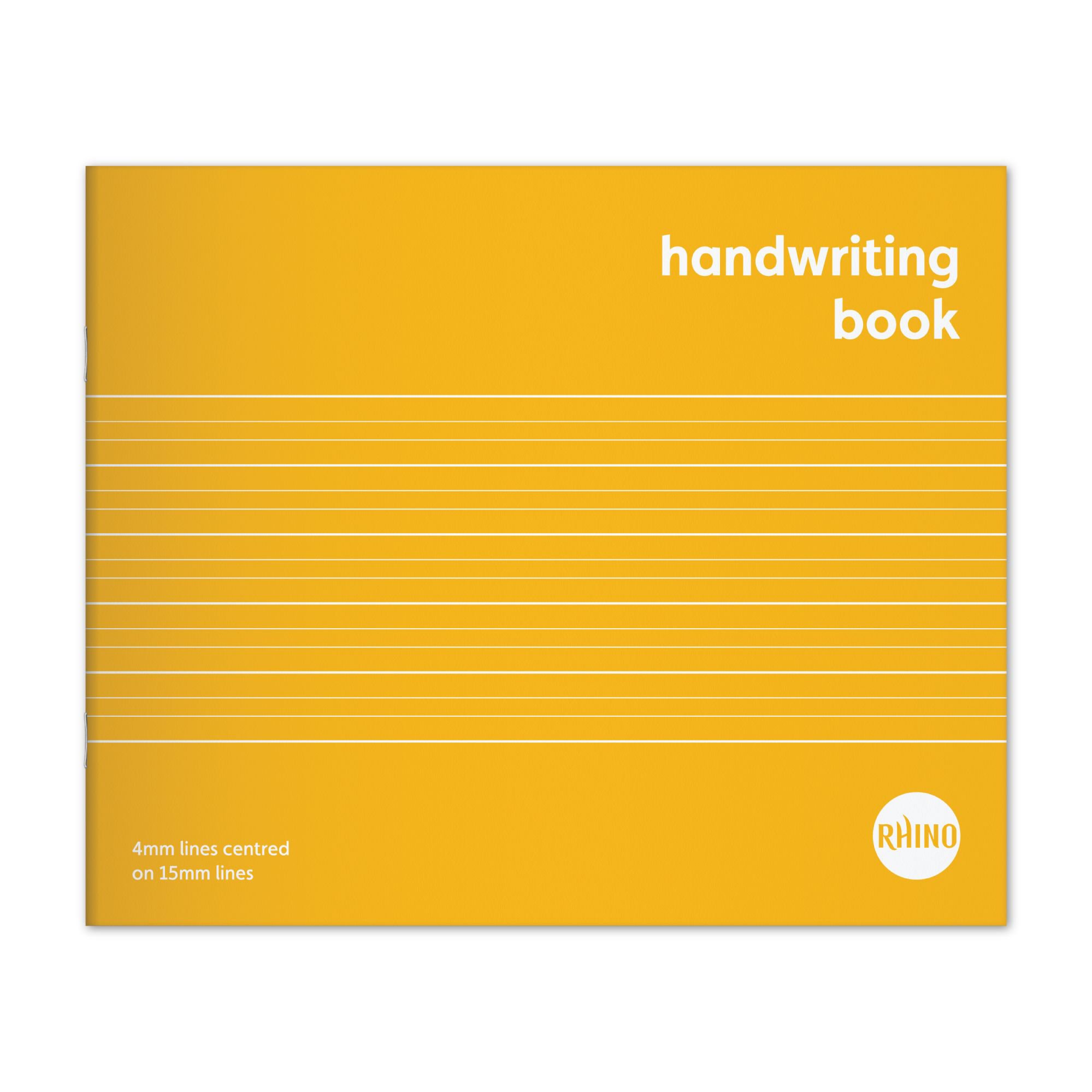 RHINO 6.5 x 8 Learn to Write Book 32 Page, Narrow-Ruled LTW4B:15R (Pack of 100)