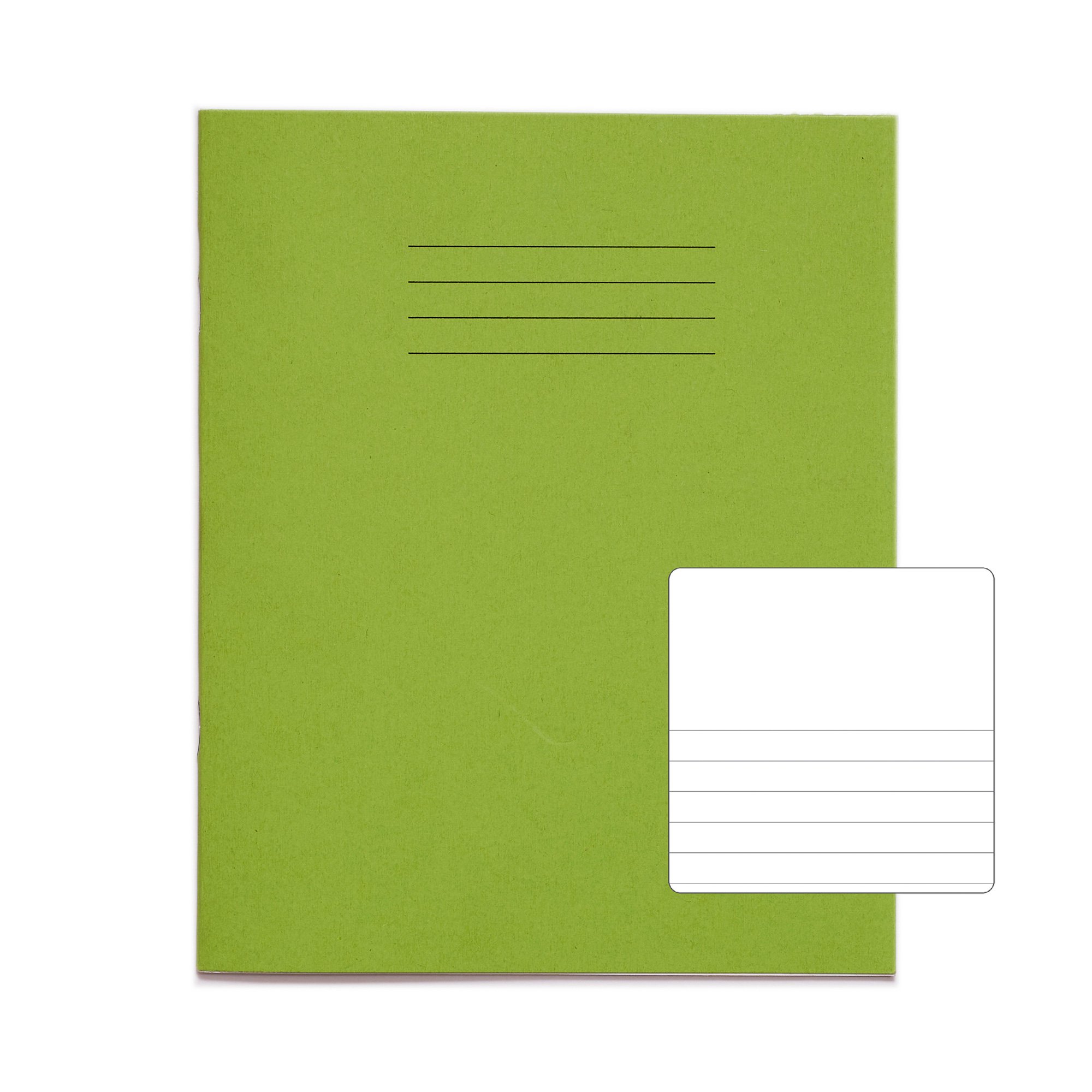 RHINO A4 Exercise Book 32 Page, Dark Green, TB/F20 (Pack of 10)