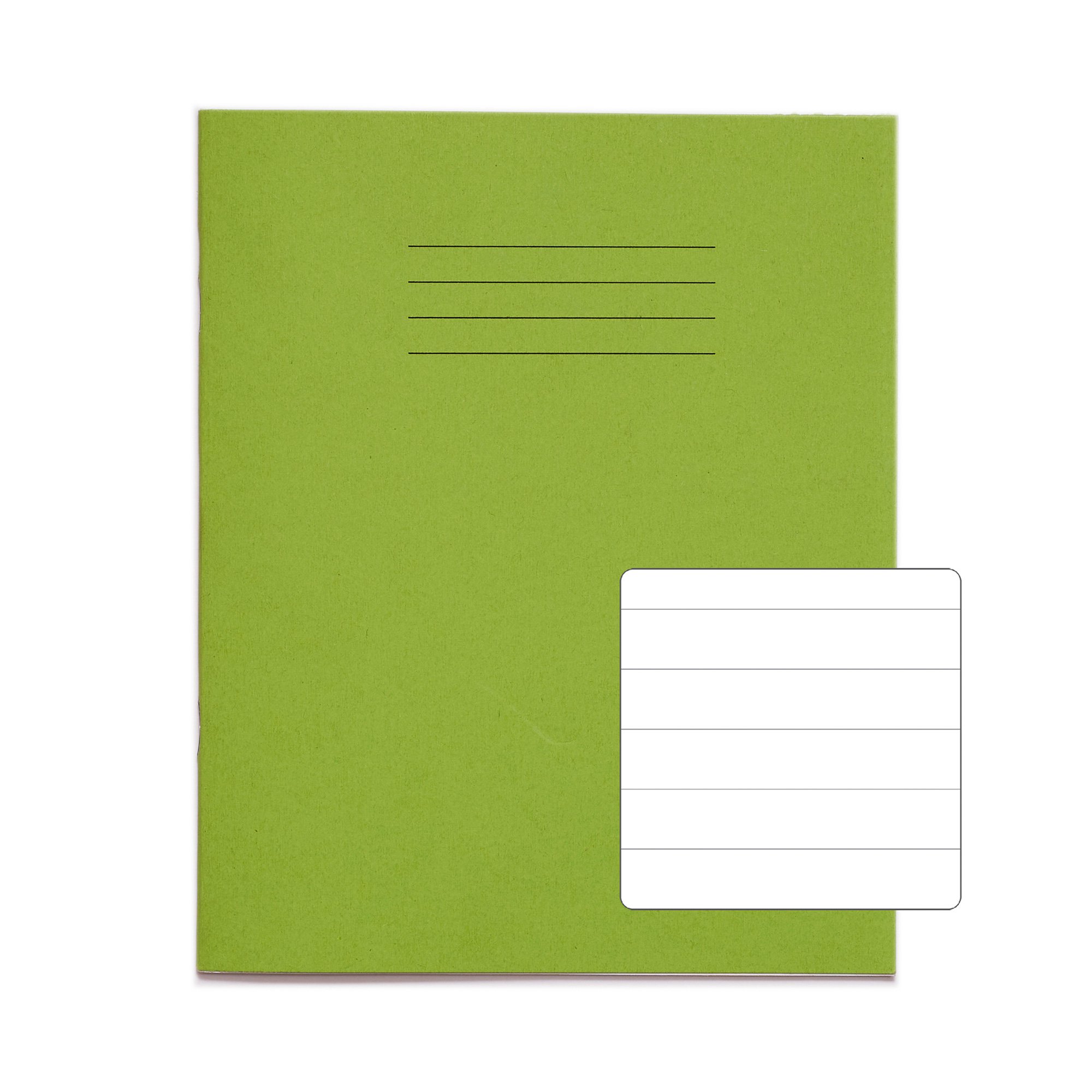 RHINO 8 x 6.5 Exercise Book 48 Page, Yellow, B (Pack of 10)