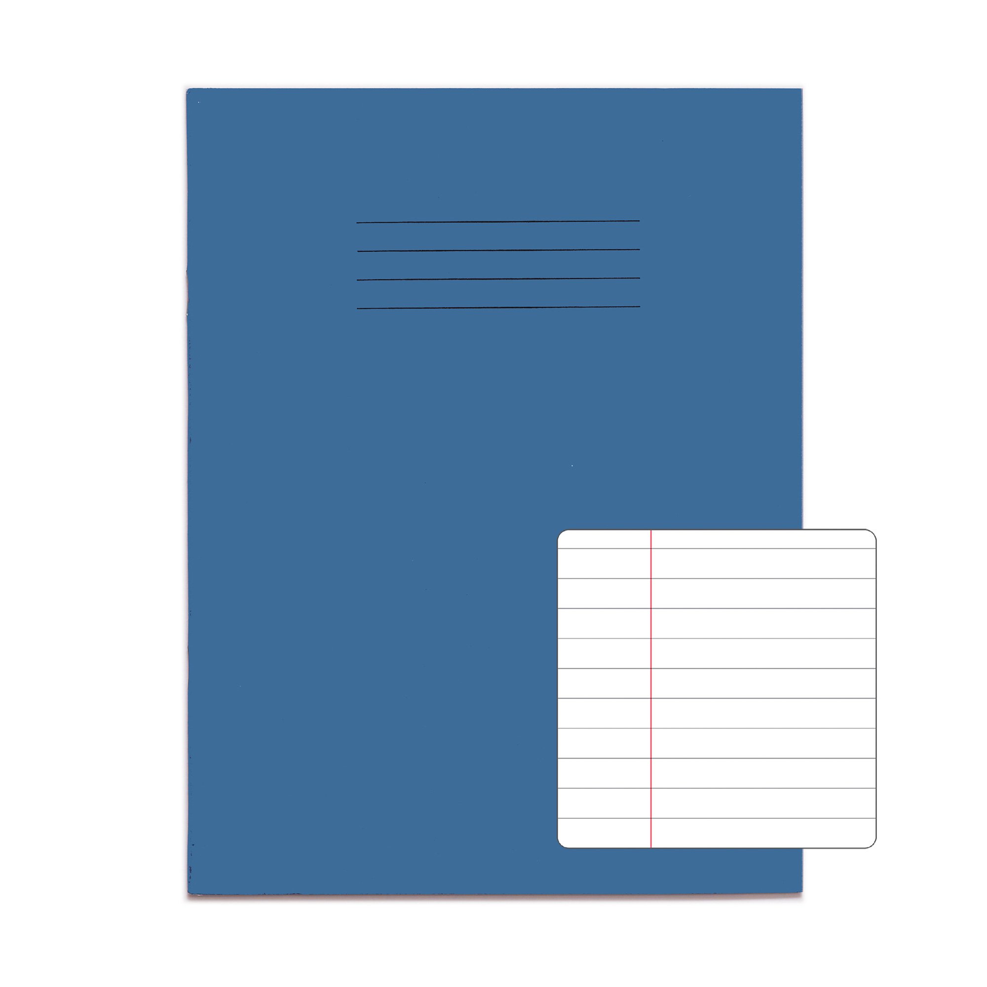 RHINO 9 x 7 Exercise Book 80 Page, Dark Blue, F8M (Pack of 100)