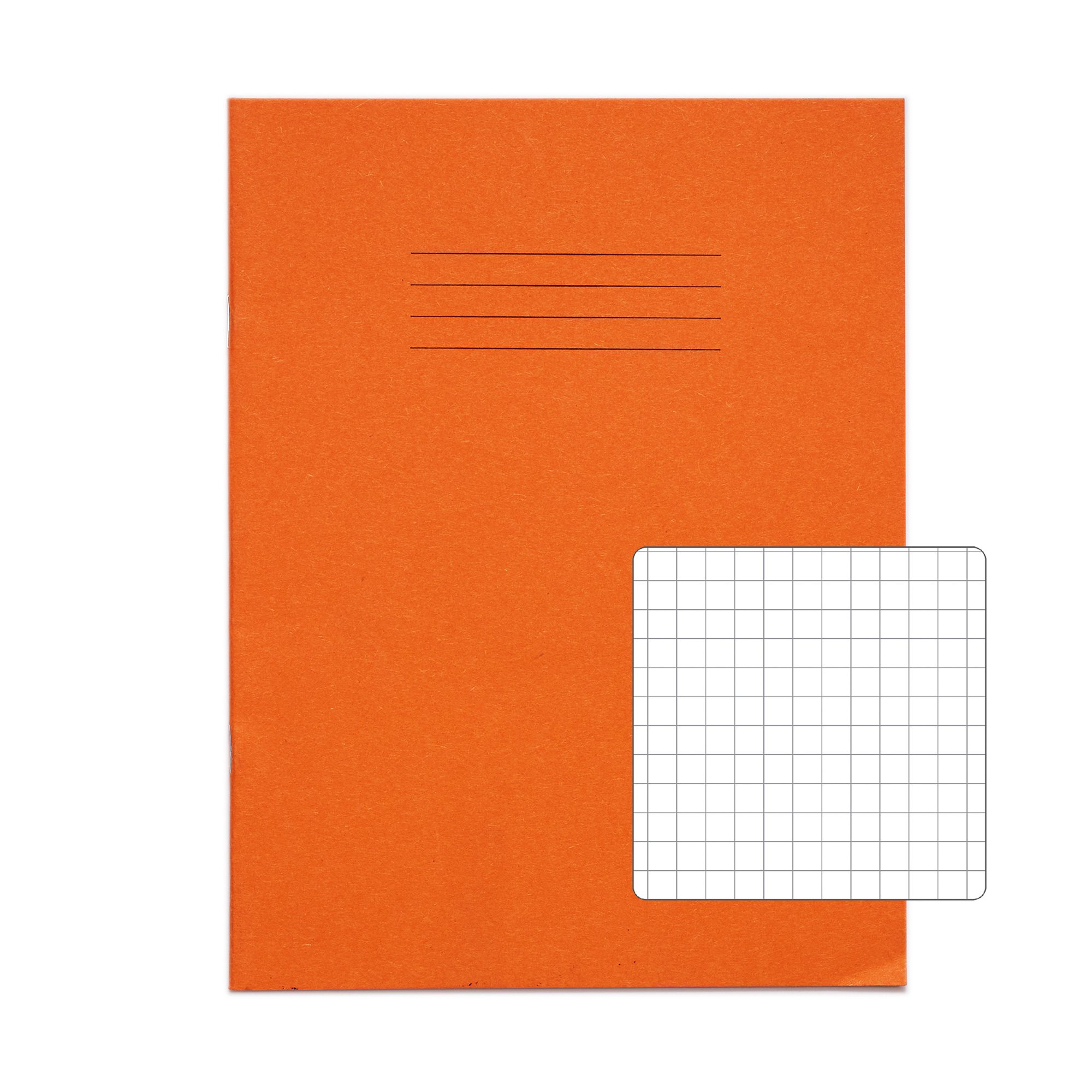 RHINO 9 x 7 Exercise Book 80 Page, Red, F6M (Pack of 10)