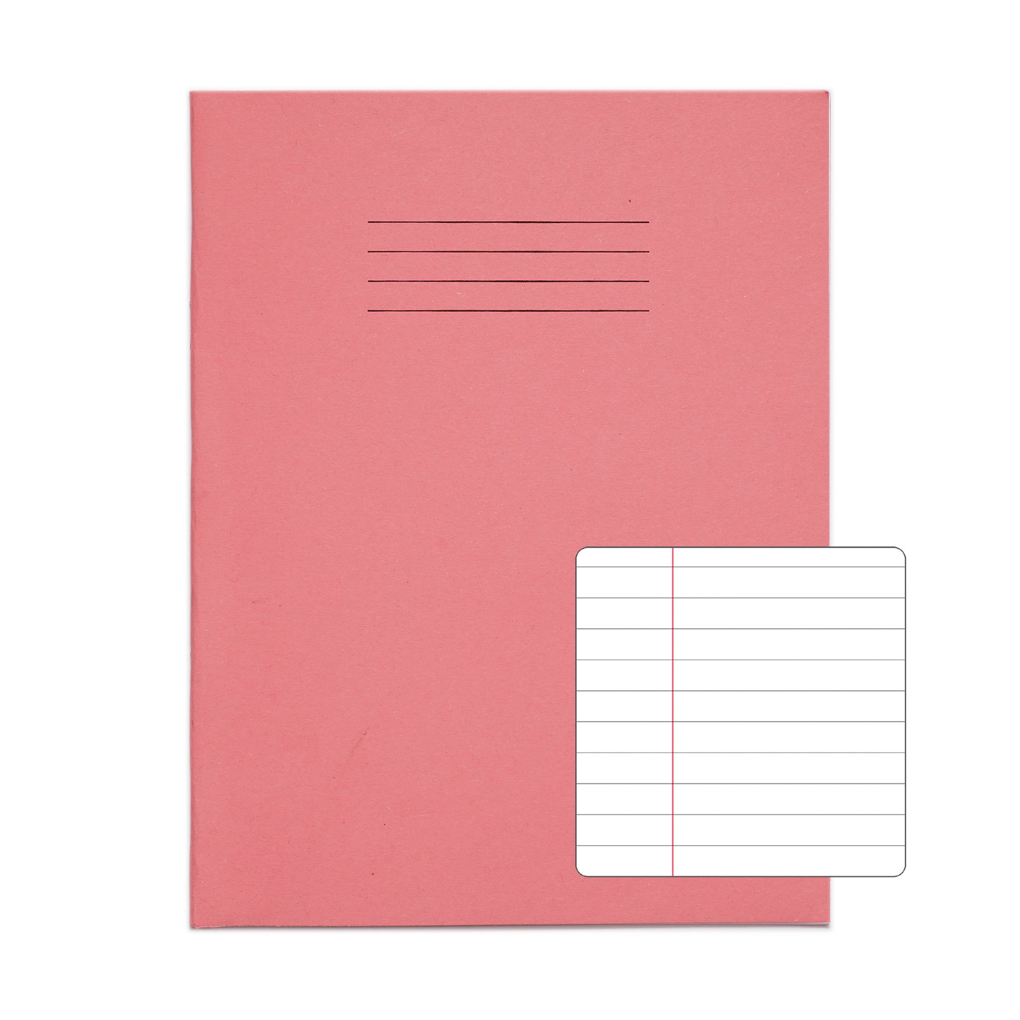 RHINO 9 x 7 Exercise Book 80 Page, Yellow, F8M (Pack of 100)