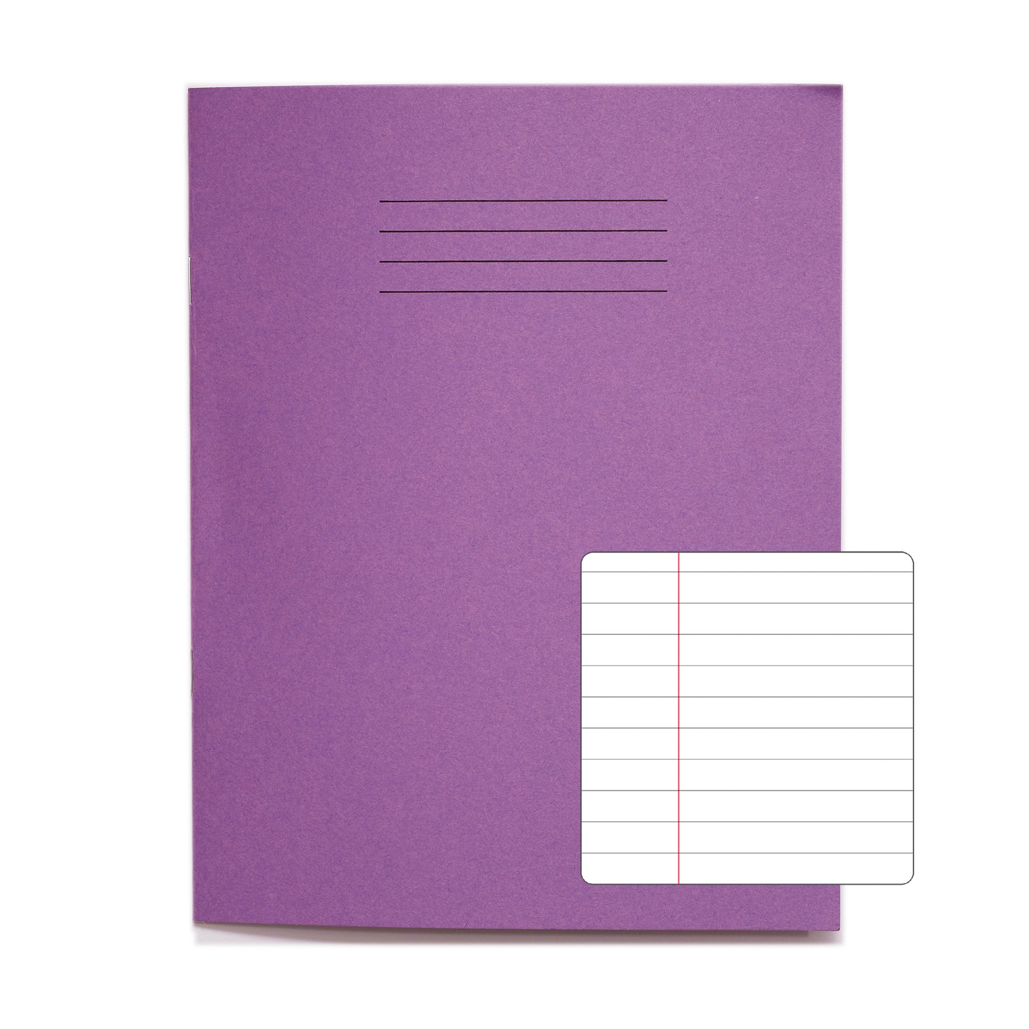 RHINO 9 x 7 Exercise Book 80 Page, Light Blue, S5 (Pack of 10)