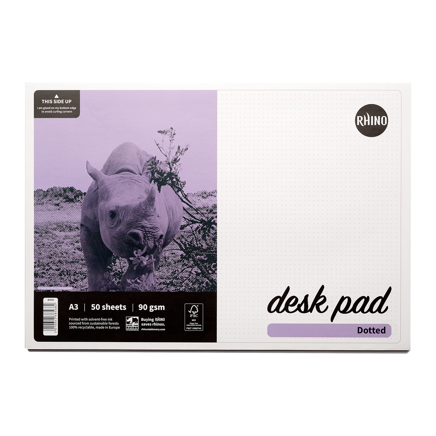 RHINO A5+ College Pad 70 Leaf, F8M (Pack of 60)