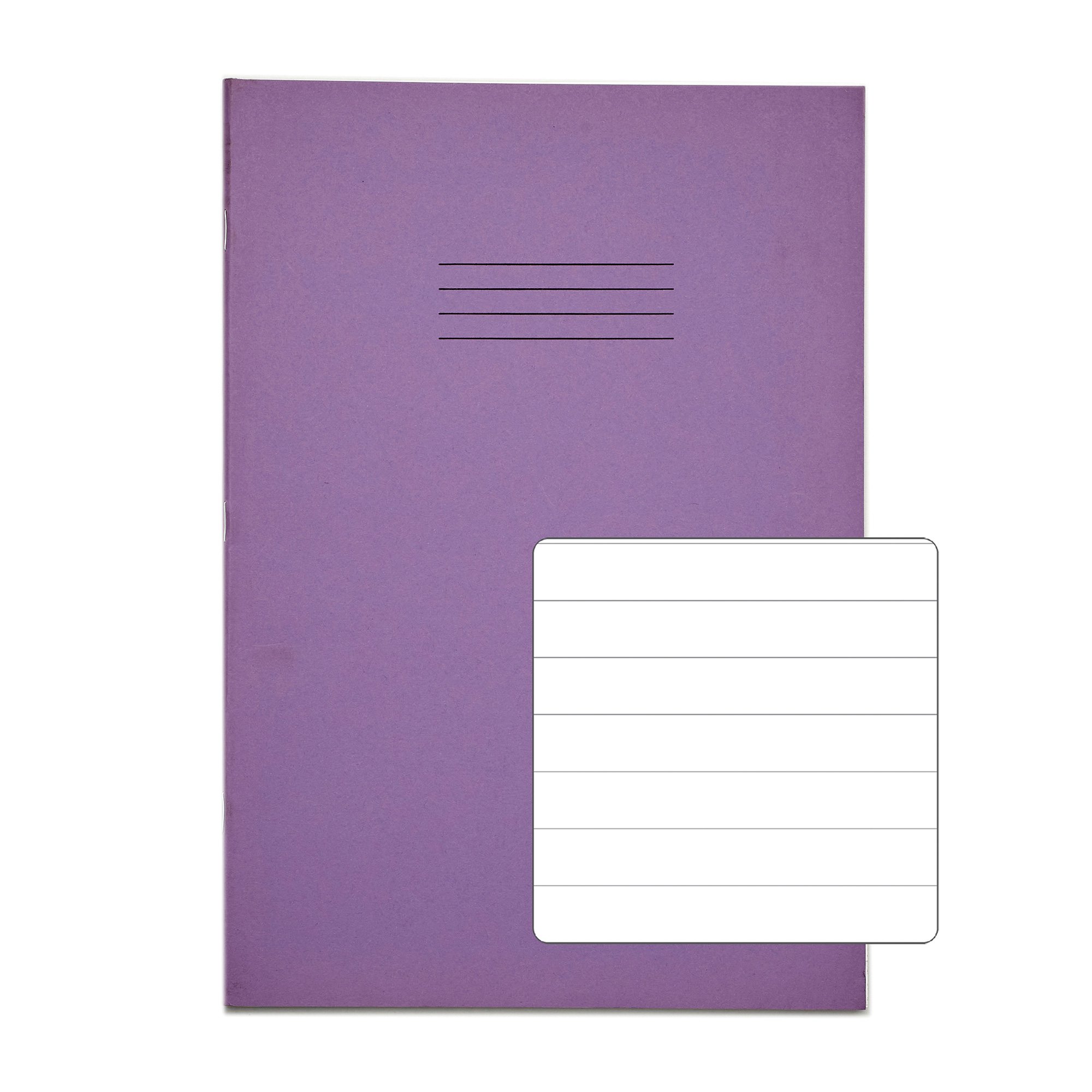 RHINO A4 Exercise Book 48 page, Dark Blue, F8M (Pack of 10)