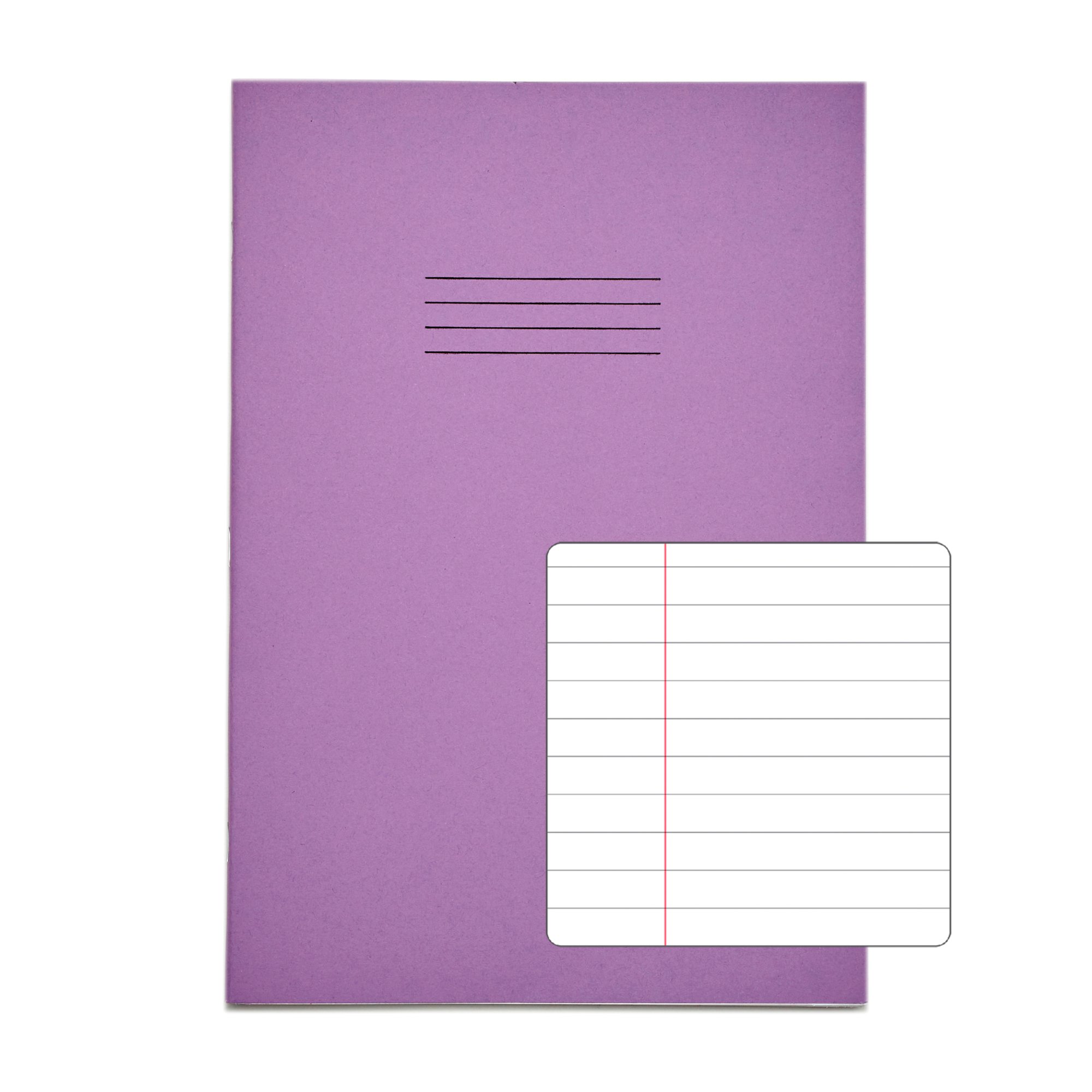 RHINO A4 Exercise Book 48 page, Orange, TB/F12 (Pack of 10)