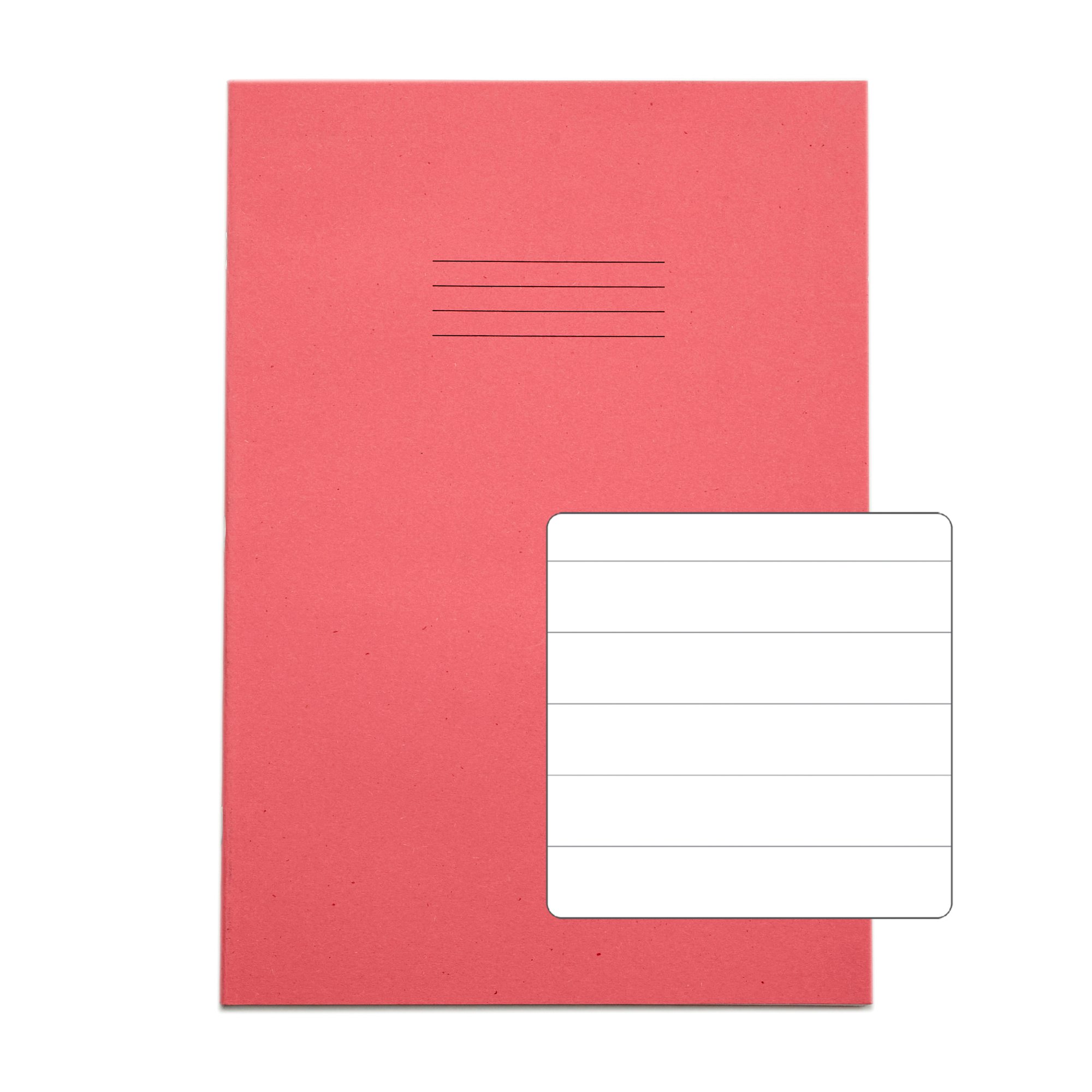RHINO A4 Exercise Book 64 Page, Orange, F15 (Pack of 10)
