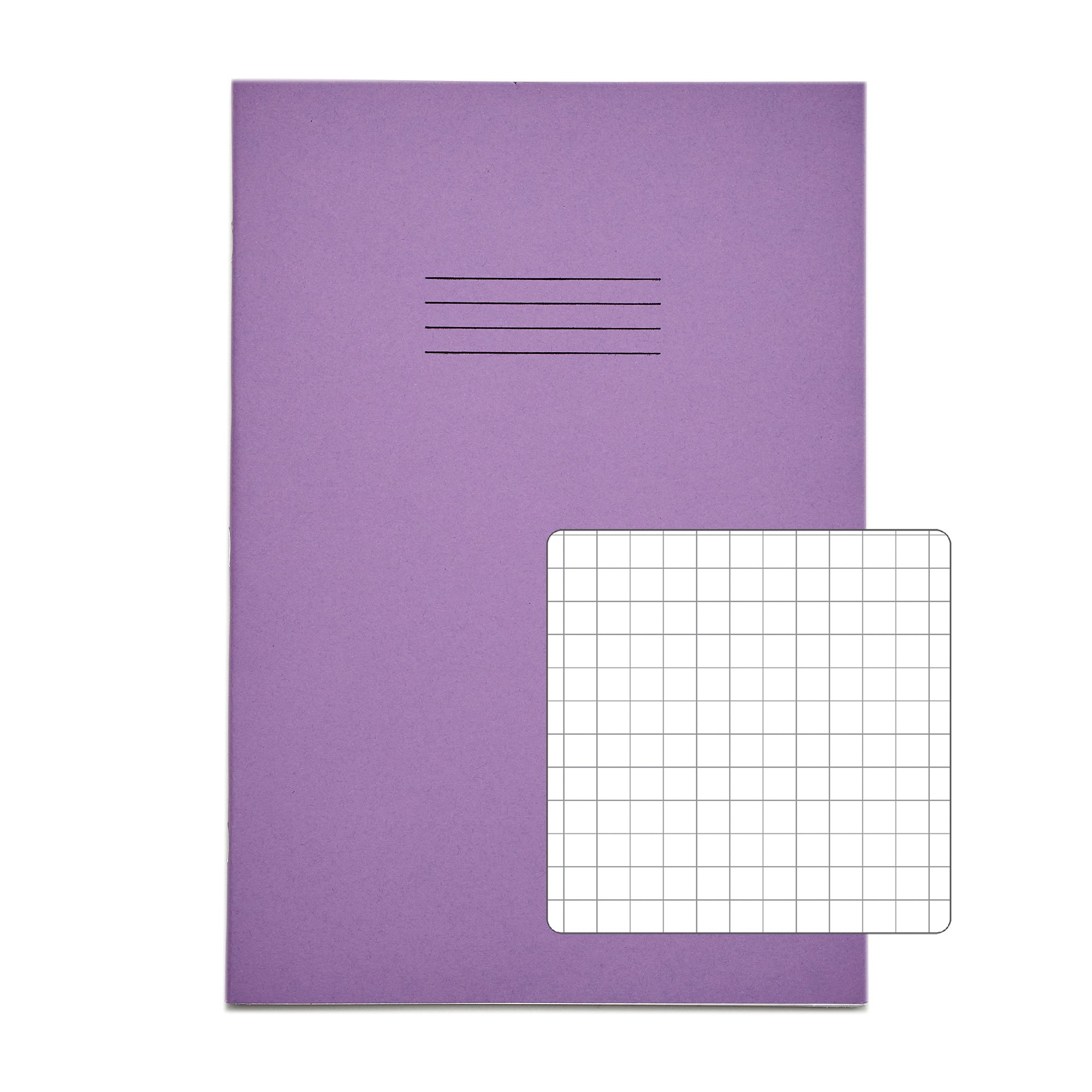 RHINO A4 Exercise Book 64 Page, Yellow, S10 (Pack of 10)