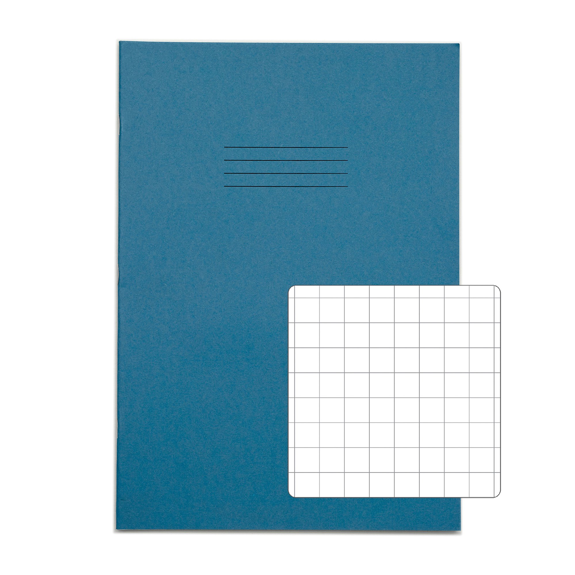 RHINO A4 Exercise Book 80 Page, Light Blue, S7 (Pack of 50)