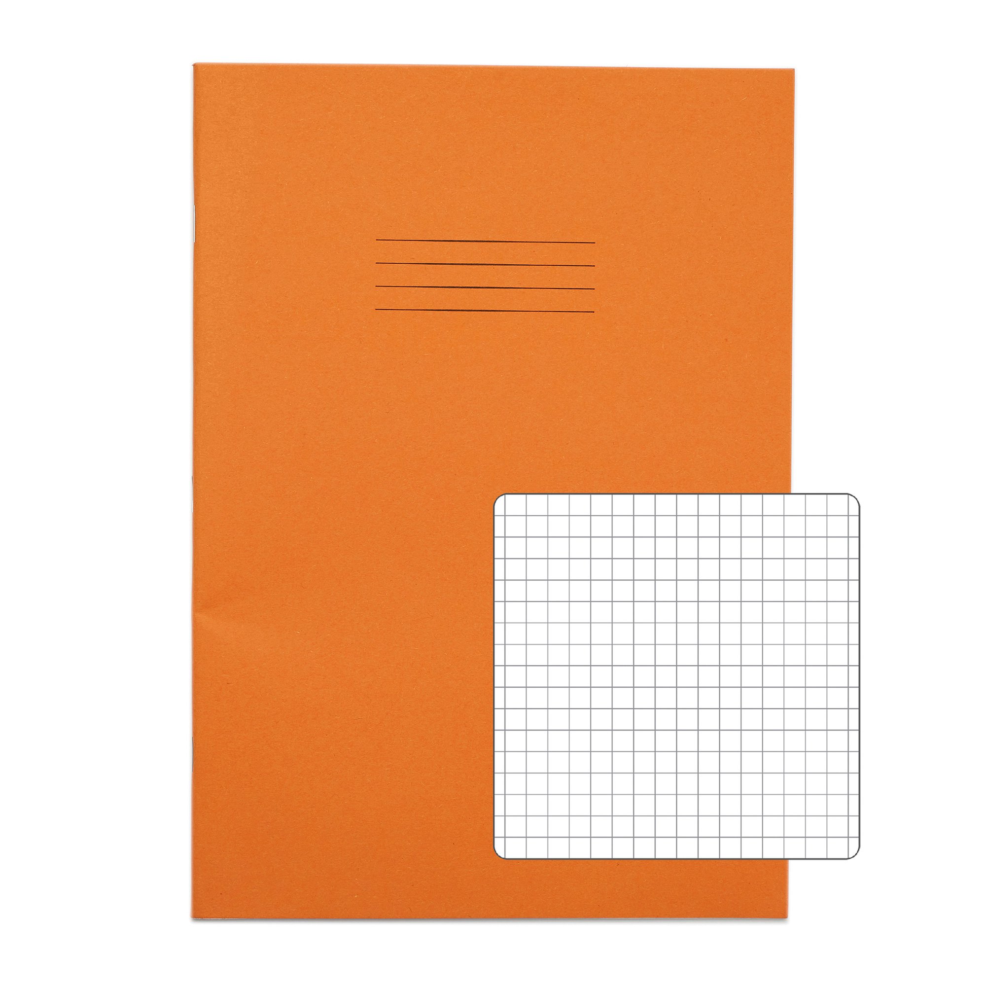 RHINO A4 Exercise Book 80 Page, Red, F8M (Pack of 50)
