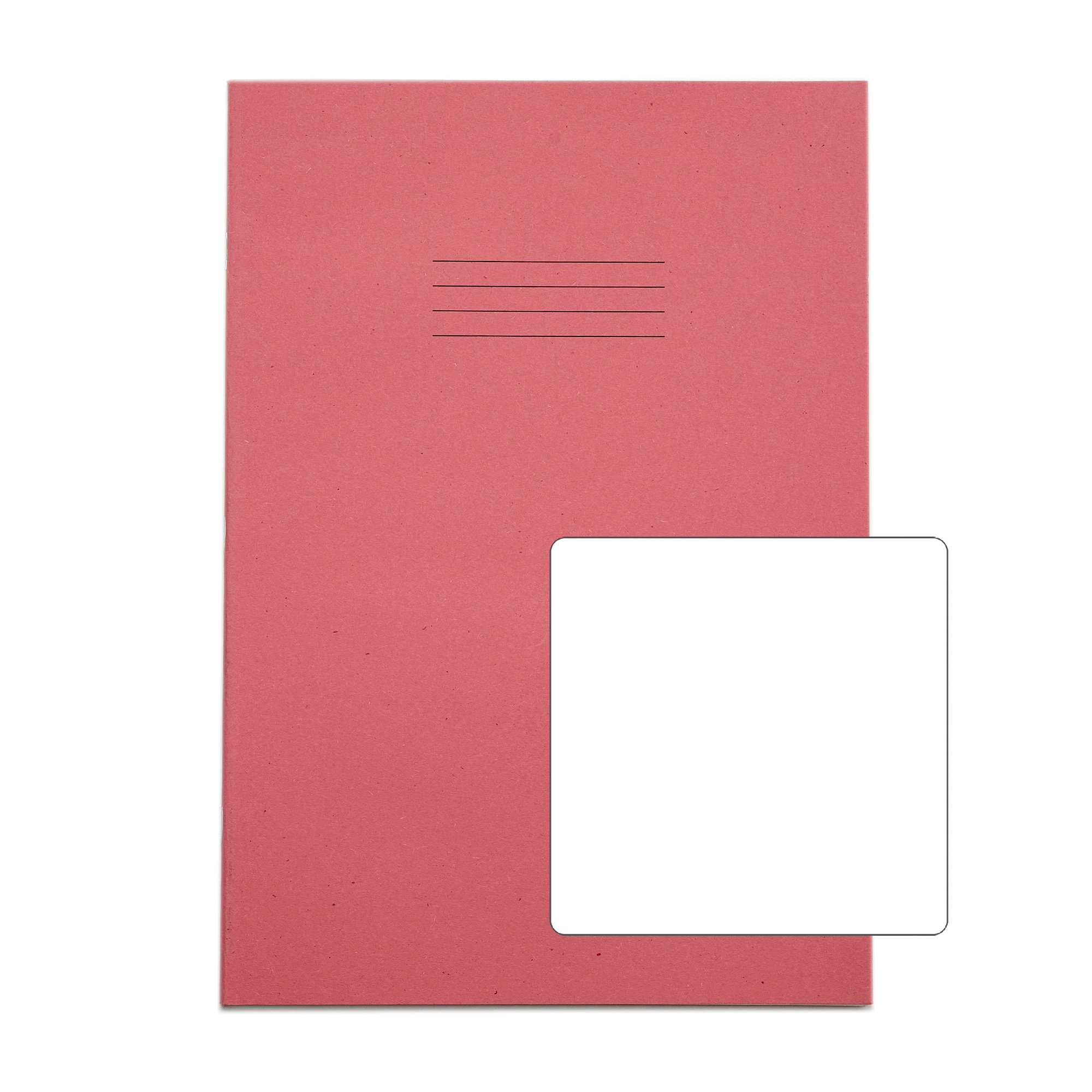 Rhino A4 Exercise Book 80 Page, Red, S5