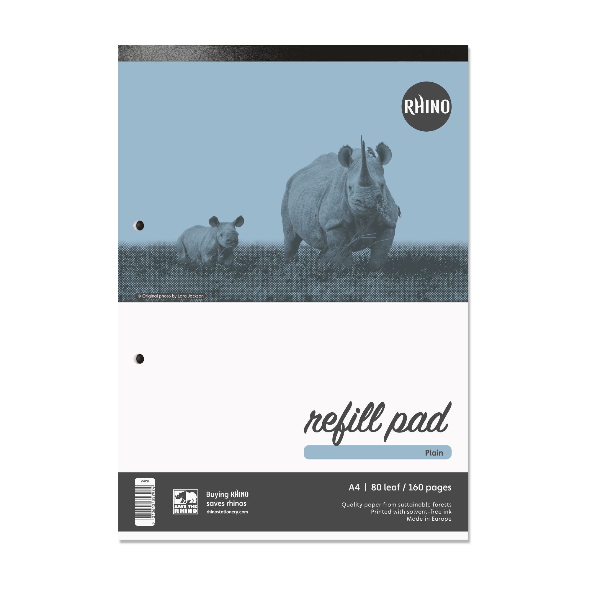RHINO A4 Refill Pad 80 Leaf, B (Pack of 40)