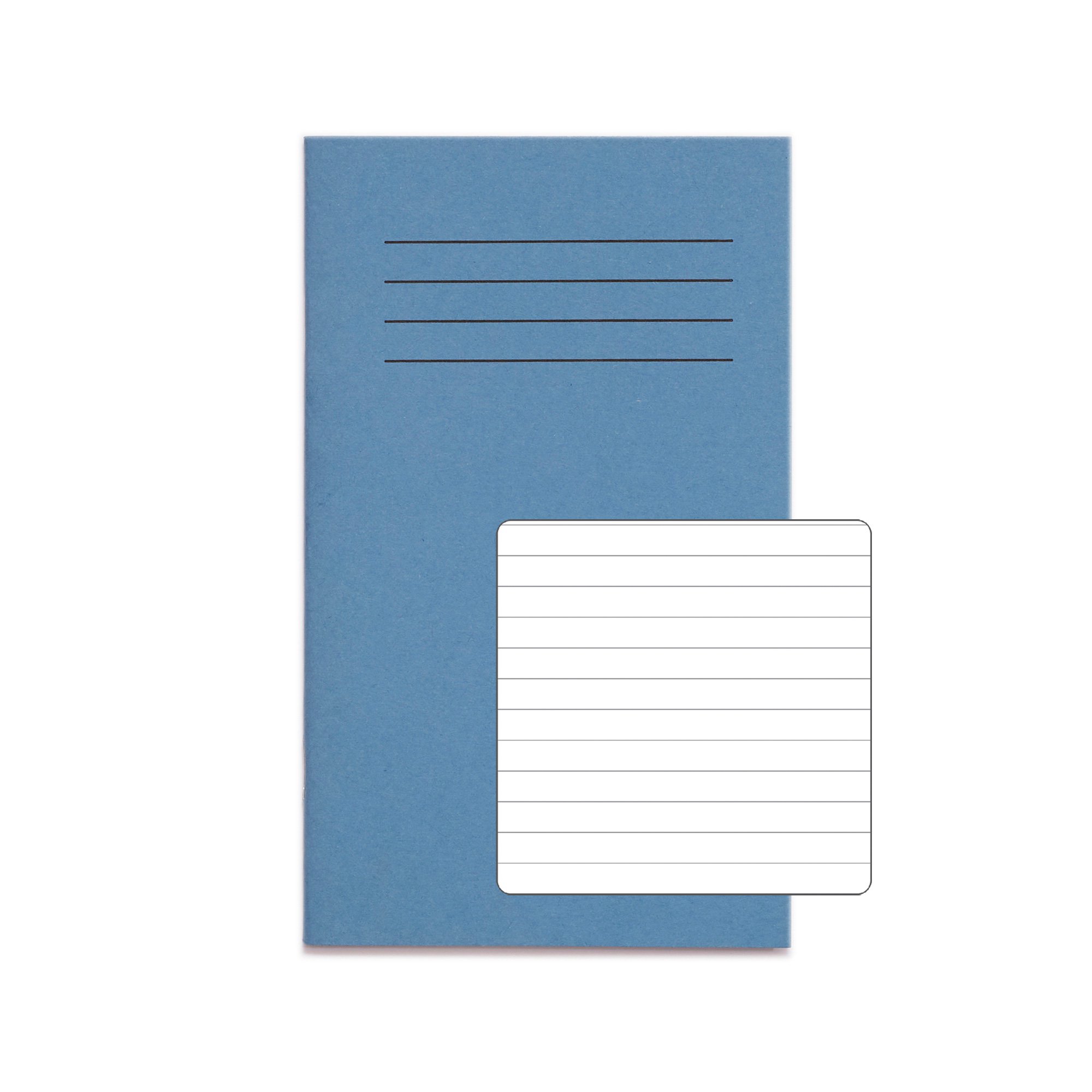 RHINO A6+ Vocabulary Exercise Book 48 Page, Light Blue, F7CM (Pack of 10)