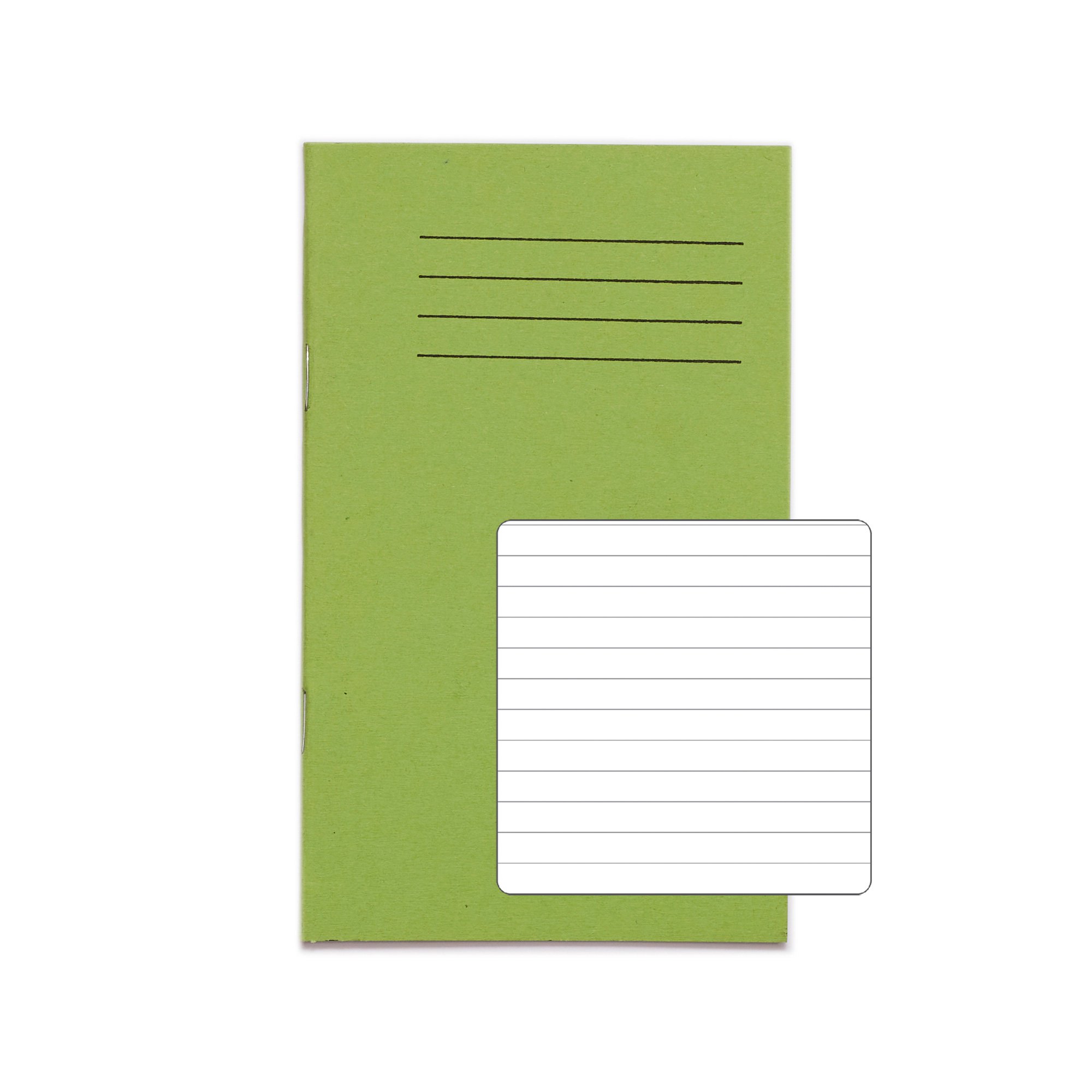 RHINO A6+ Exercise Book 48 page, Red, F7 (Pack of 10)