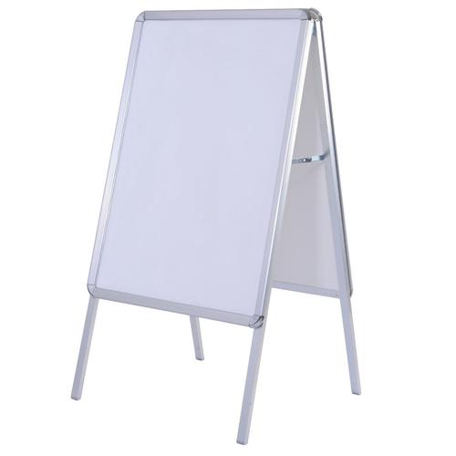 SECO Aluminium Snap Frame A-Board 32mm A1 Silver - A1AB